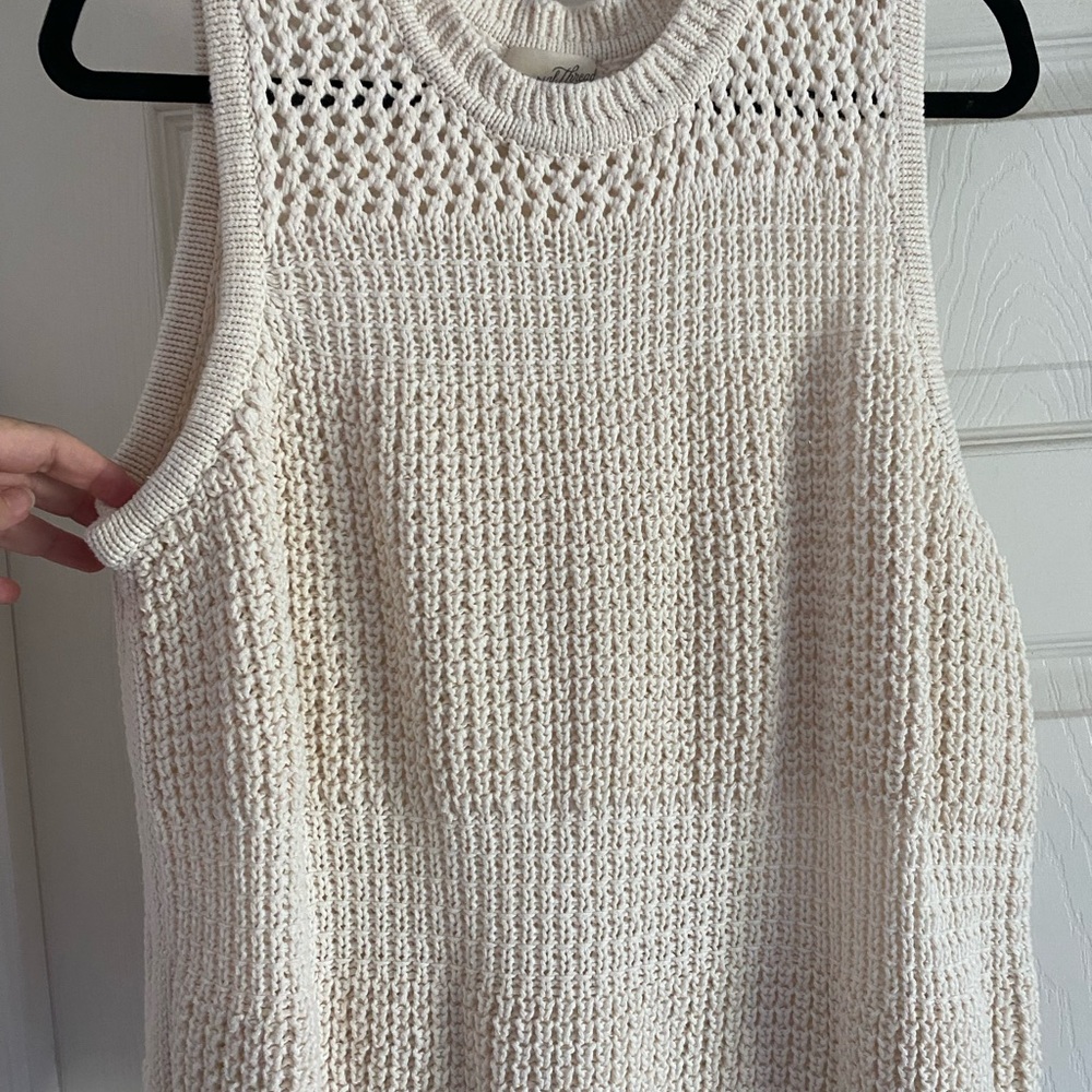Universal Thread Women's Off-White Knit Sweater